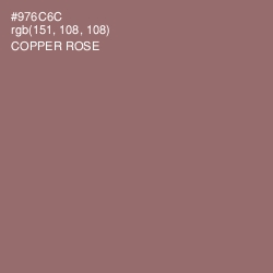 #976C6C - Copper Rose Color Image